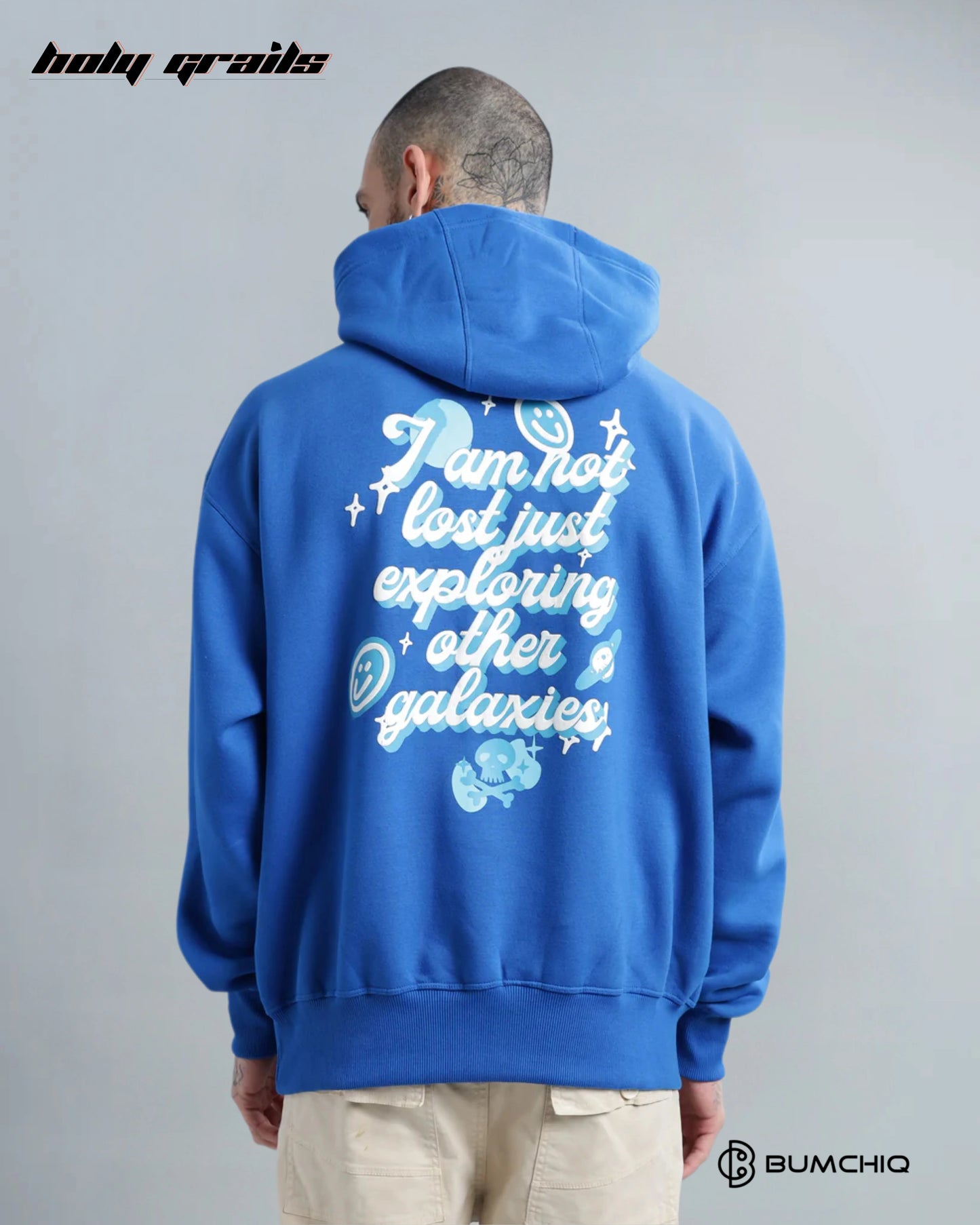 Space Time Blue Hoodie HG x Bumchiq