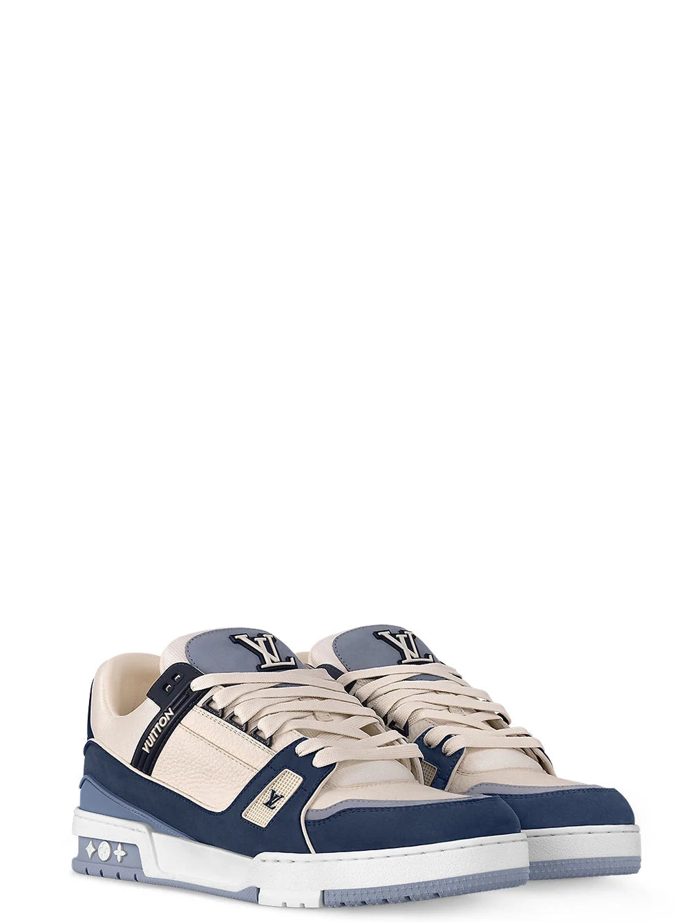 Louis Vuitton LV Trainer Blue Beige