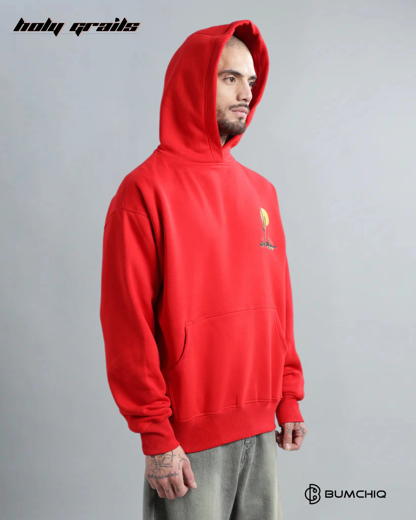 Desert Drifters Red Hoodie HG x Bumchiq