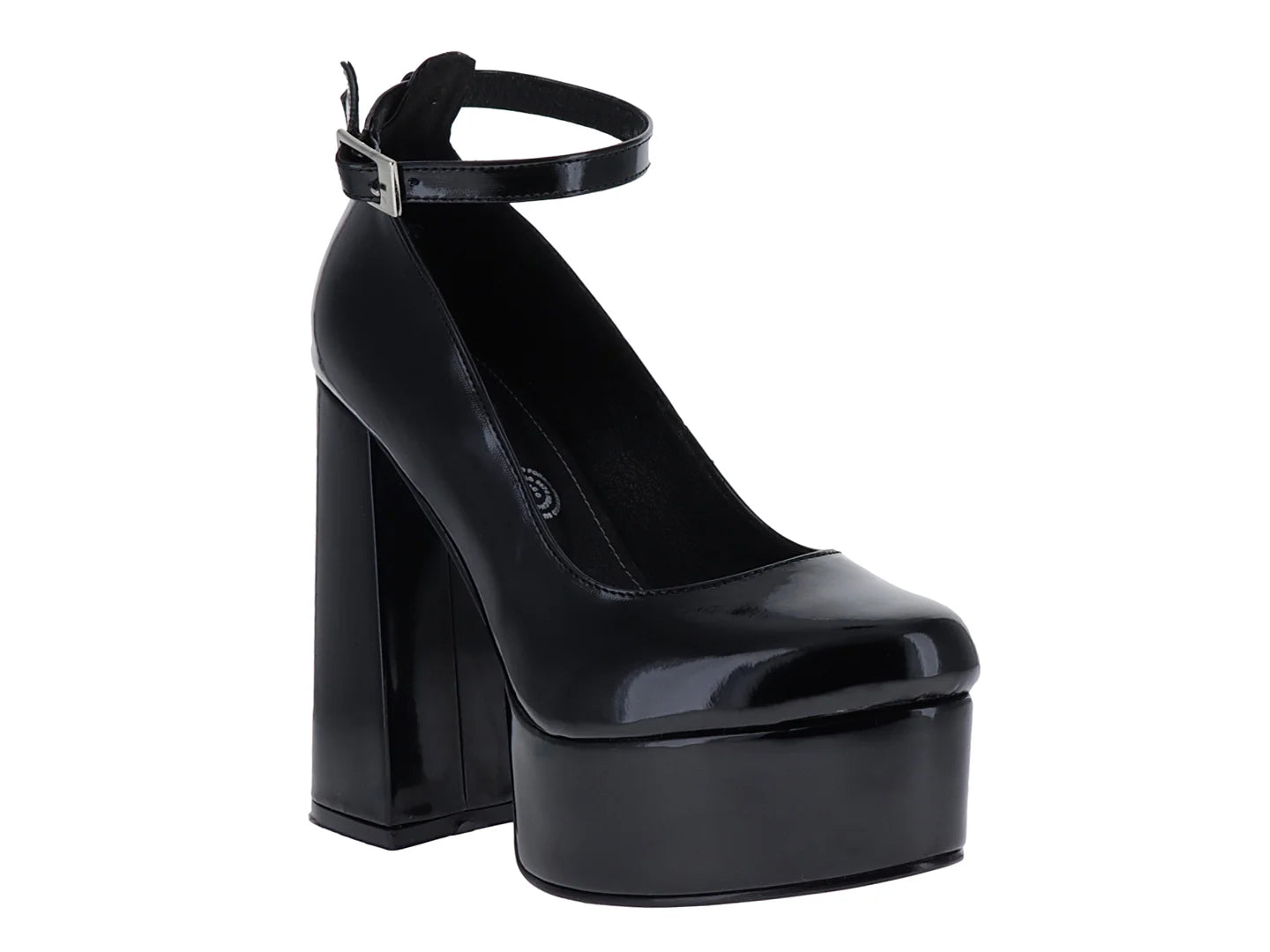 Zapatillas OYYI de Charol Negro para Mujer