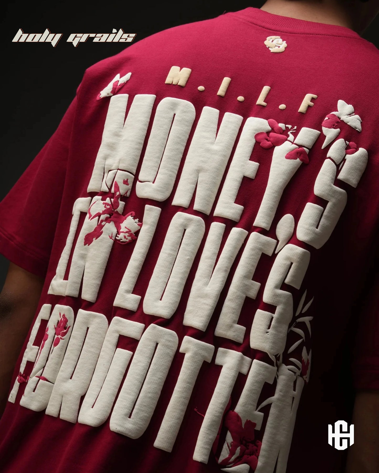 The Milf Maroon Graphic Tee HG x Charactr
