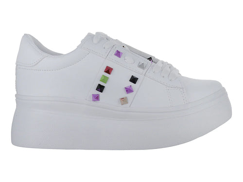Tenis Ten Colours Roma Blanco Multicolor para Mujer