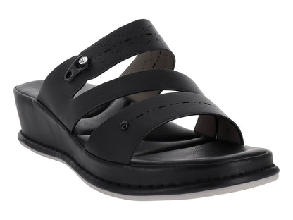Sandalias Roze Plataforma Negro para Mujer