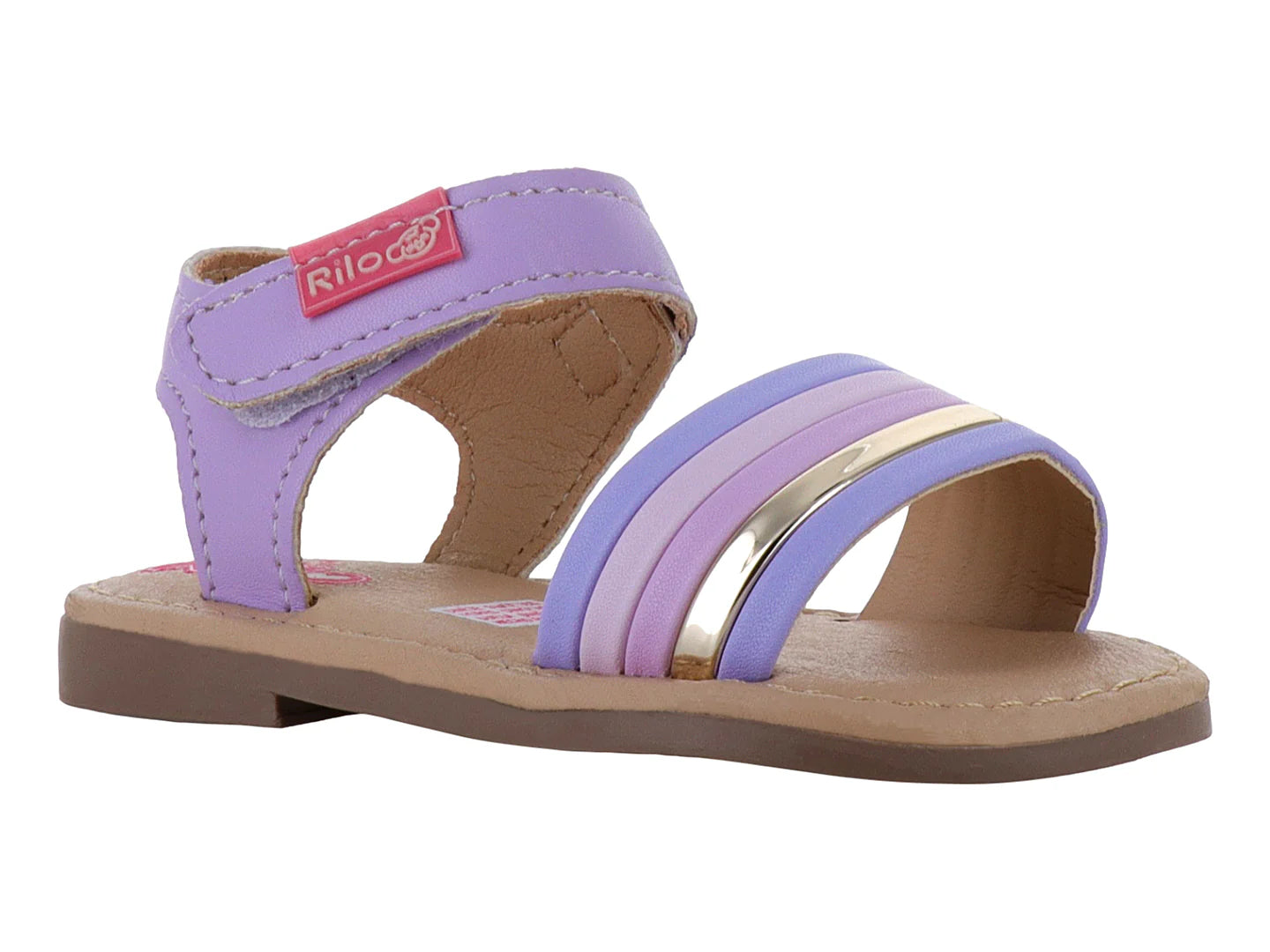 Sandalias Rilo Lila Combinado para Bebé