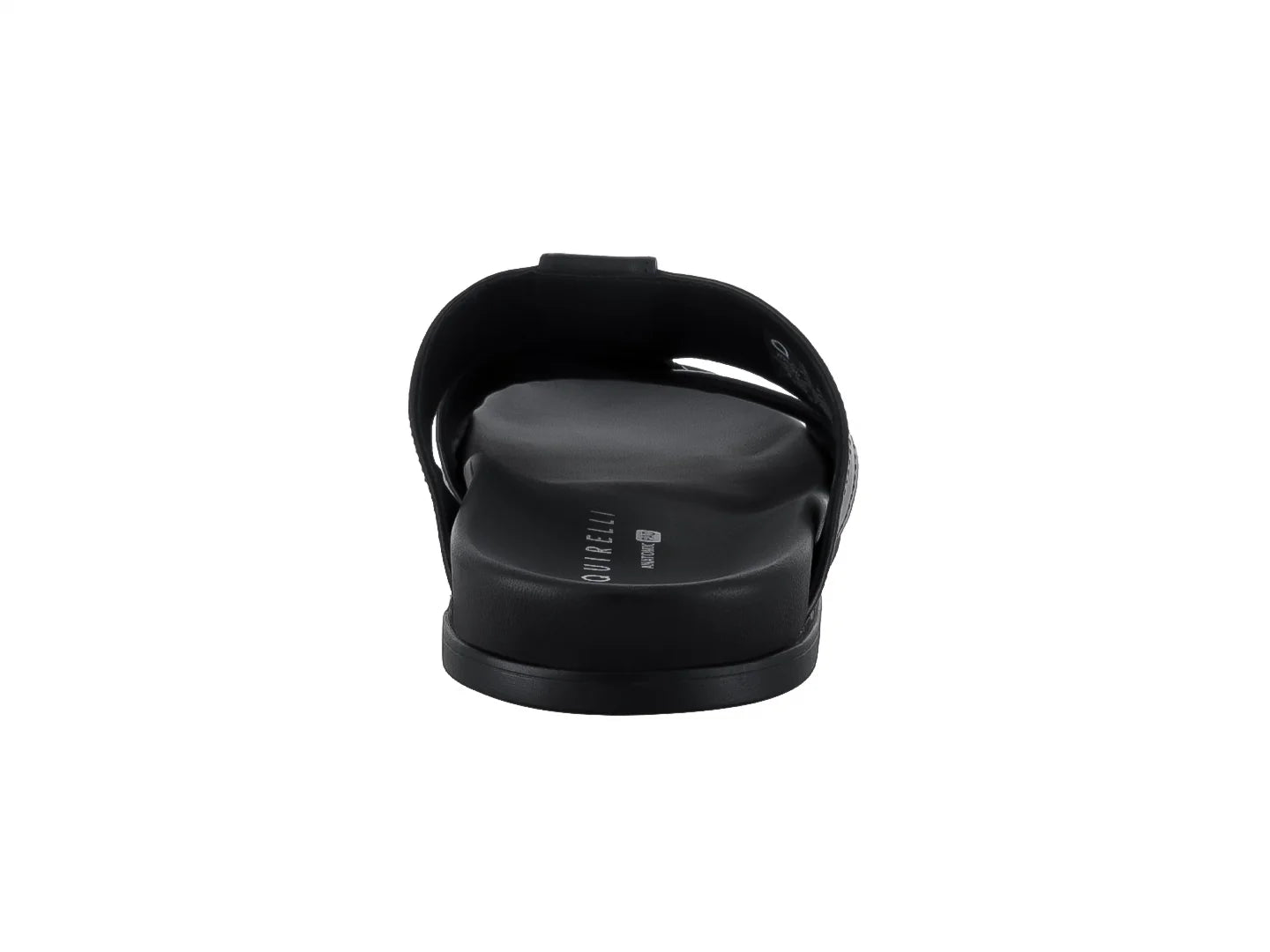 Sandalias Quirelli de Piel Negro para Hombre