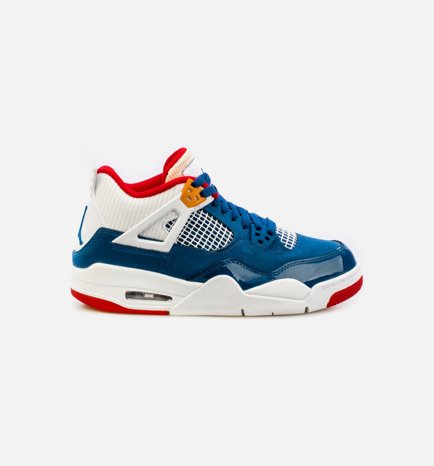 Air Jordan 4 Retro Messy Room Grade School Lifestyle Shoe Blue White