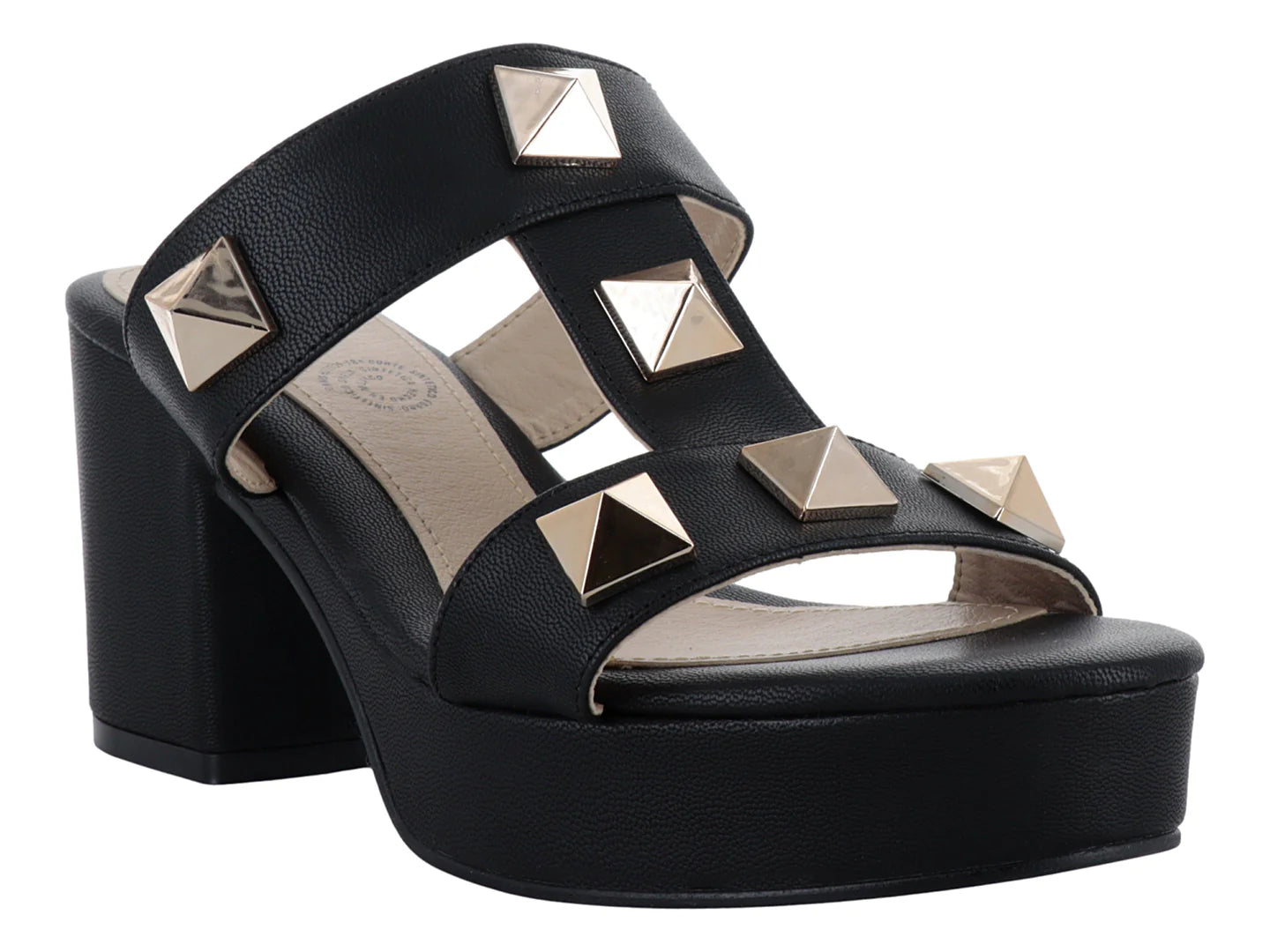 Zapatillas Luna Rosa Negro para Mujer