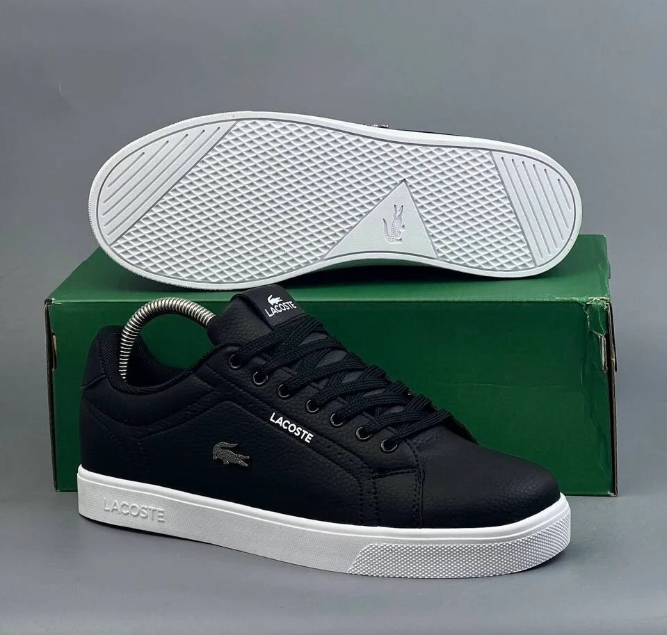Baskets Lacoste Carnaby Pro Noir Élégance intemporelle confort quotidien
