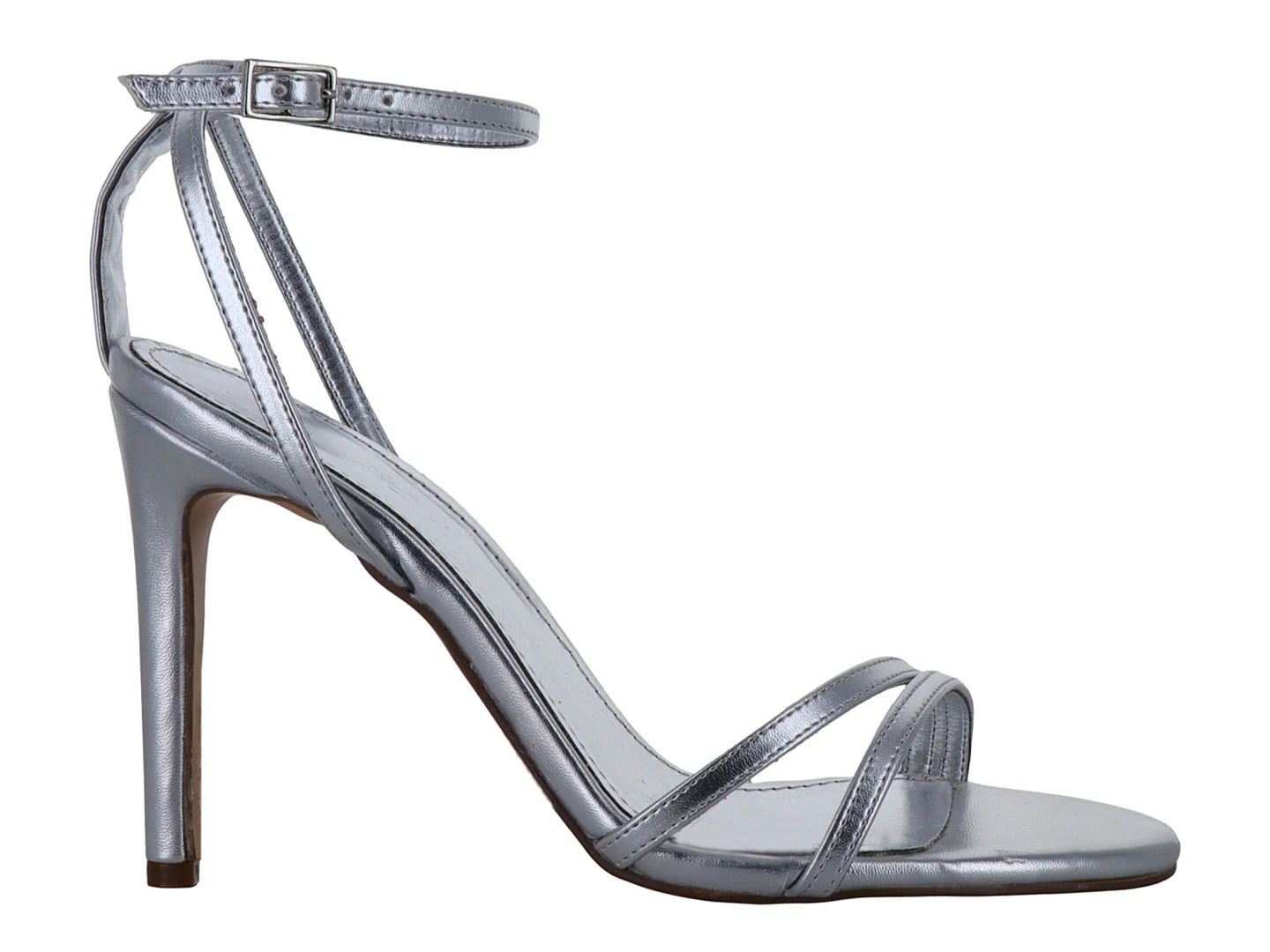 Zapatillas de Fiesta Senties Color Plata