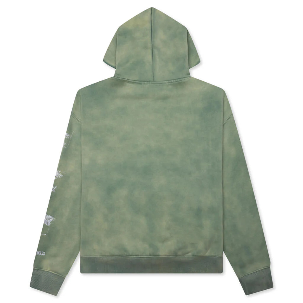 Hard Times Never Last Hoodie Green