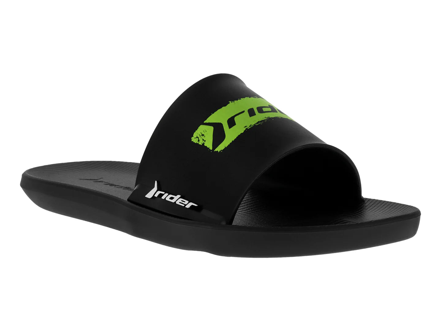 Sandalias Rider Speed Negro Verde para Niño