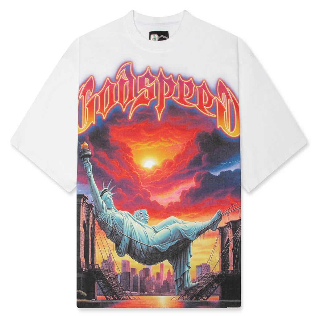 Burnt Bridges T Shirt White