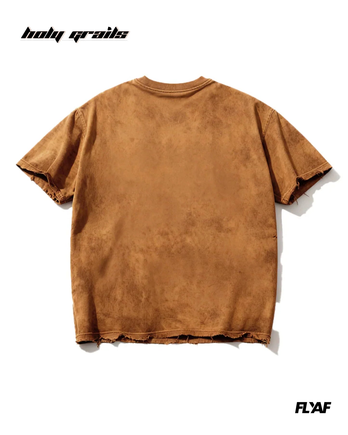Cryptic Canvas Brown Tee HG x FLYAF