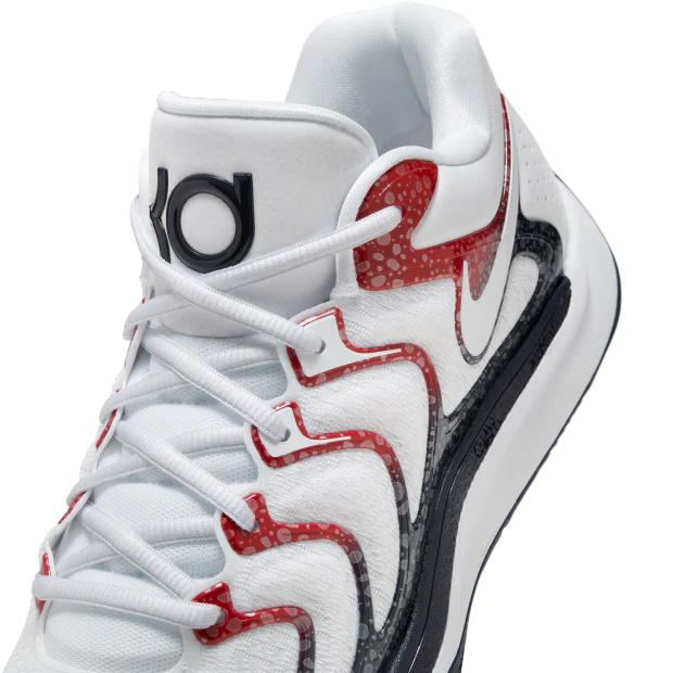 Tenis Nike KD17 Branco Vermelho