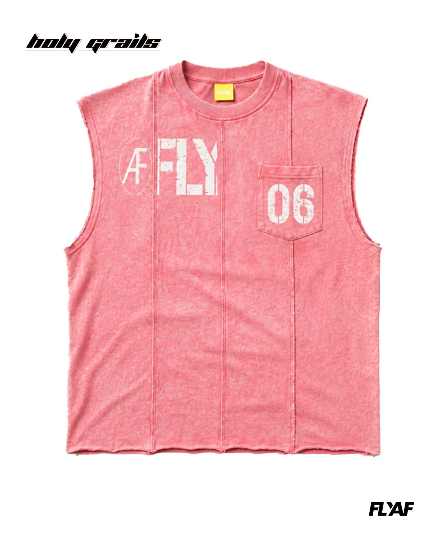 AF FLY Distressed Peach Vest HG x FLYAF