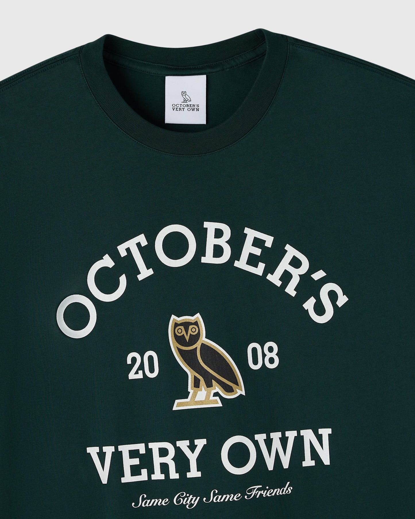 Collegiate Tee Midnight Green