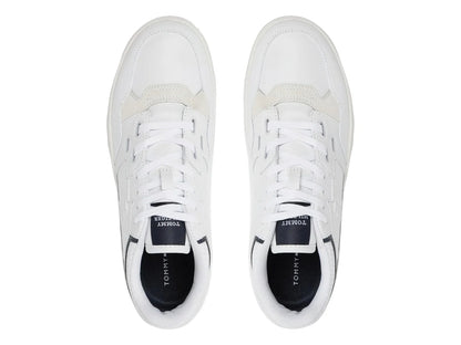 Tenis Tommy Hilfiger TH Basket Street Blancos para Hombre