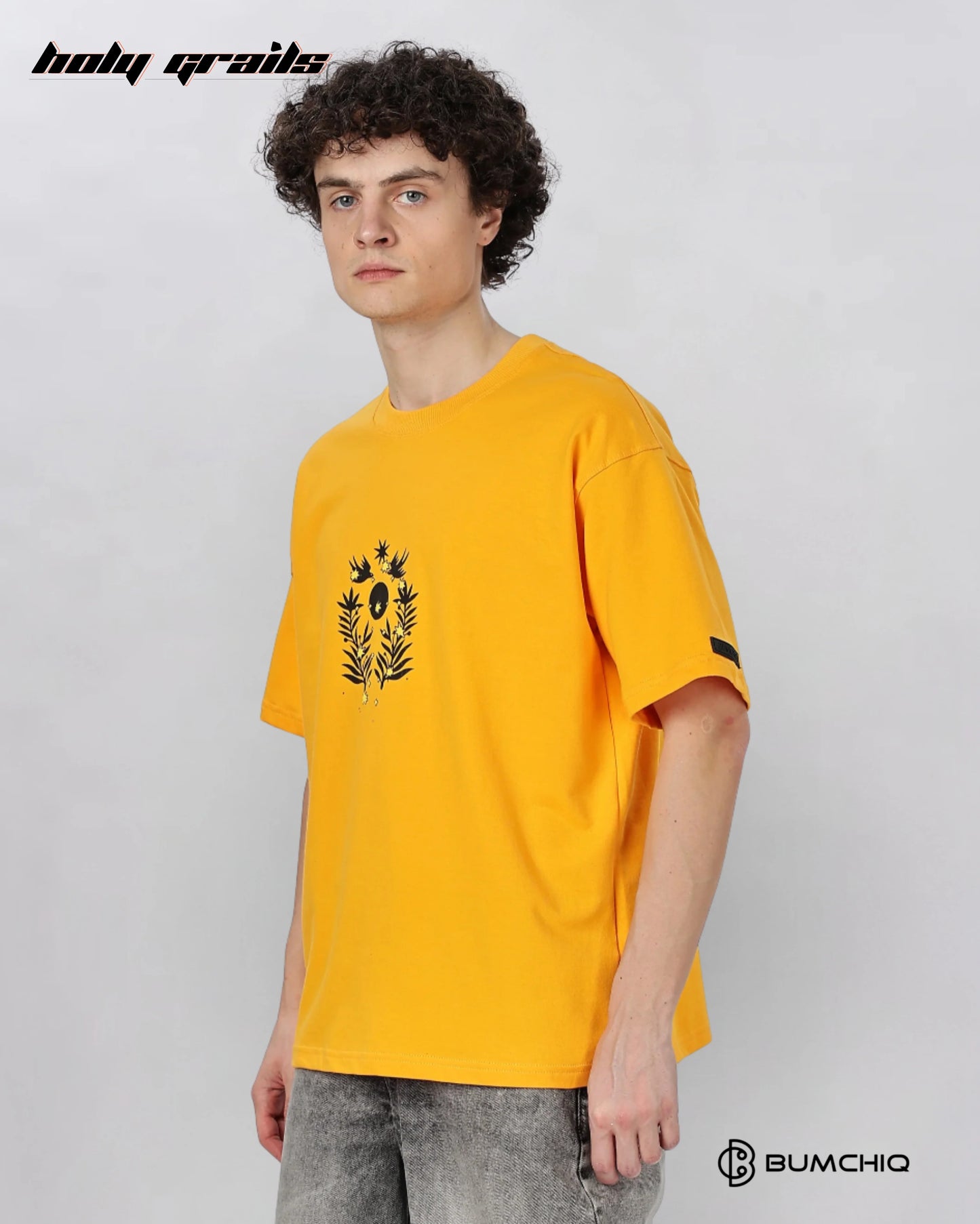 Focus Good Yellow Oversize Tee HG x Bumchiq