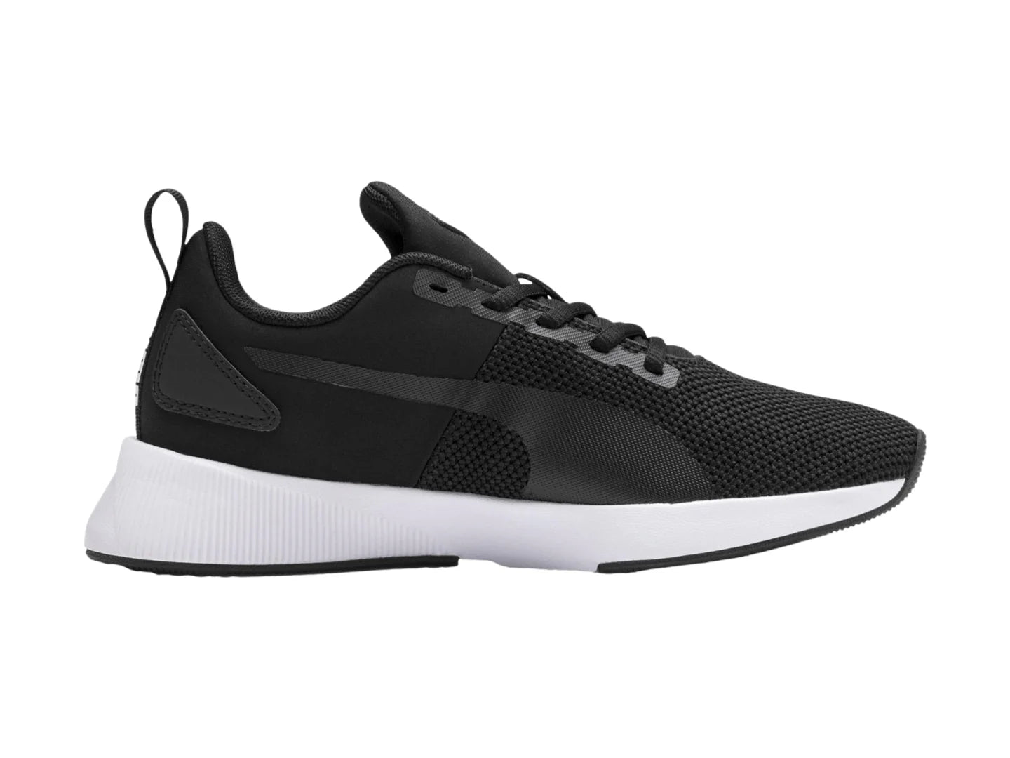 Tenis PUMA Flyer Runner Negro con Blanco para Niño