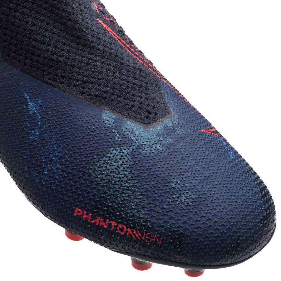 Nike Phantom Vison Elite DF MG Multi Ground Youth Soccer Cleats Obsidian Black
