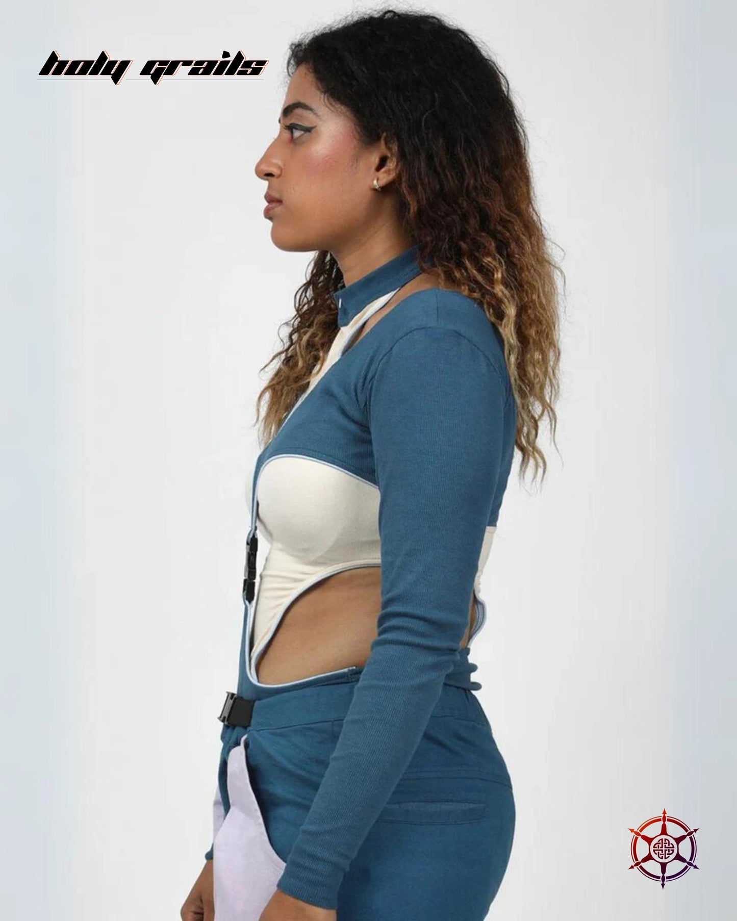 Aqua Curve Bodysuit HG x Duskin