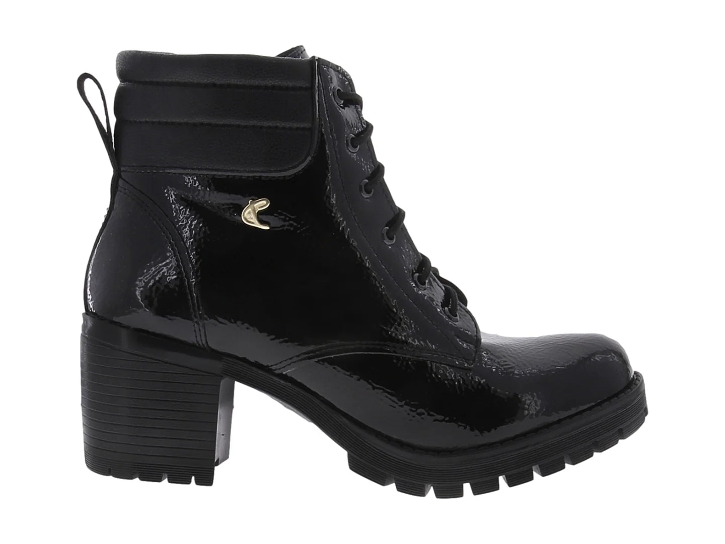 Botines Diva Charol Negro para Mujer
