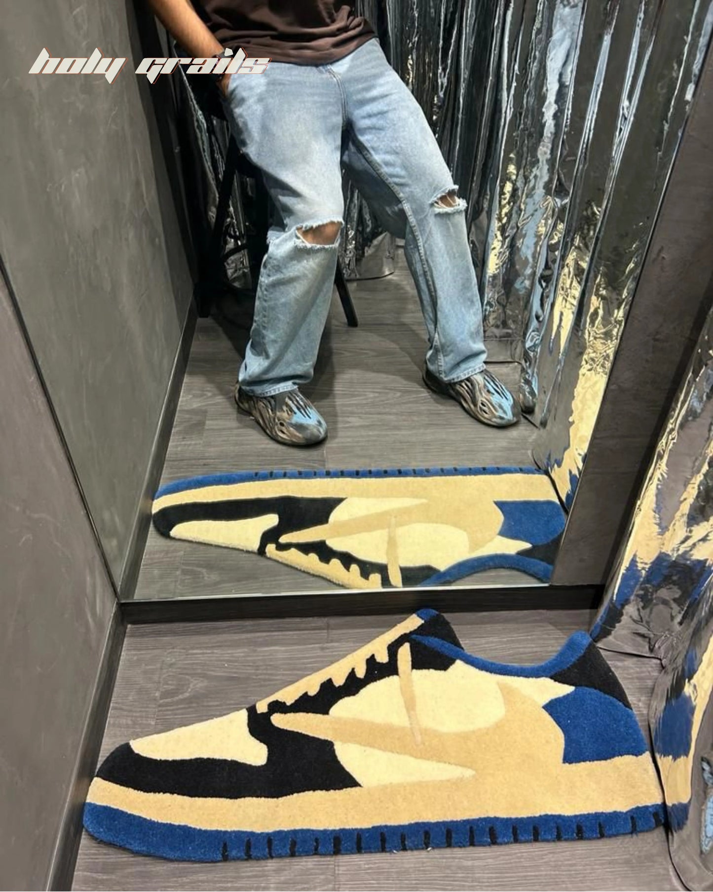 Fragment Kicks Hand Tufted Rug