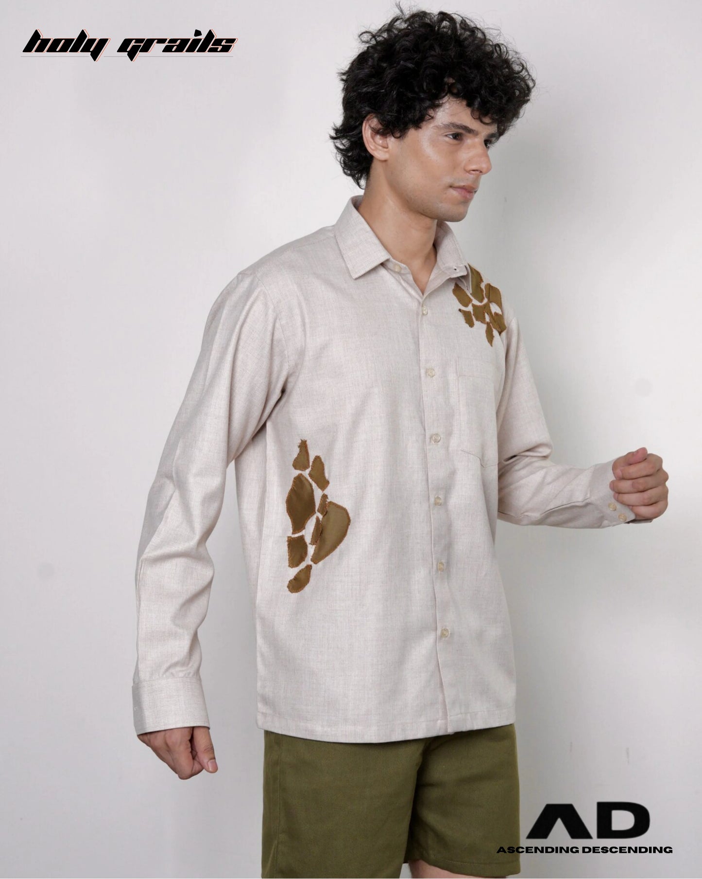 9toFight Cream Designer Shirt HG x Ascending Descending