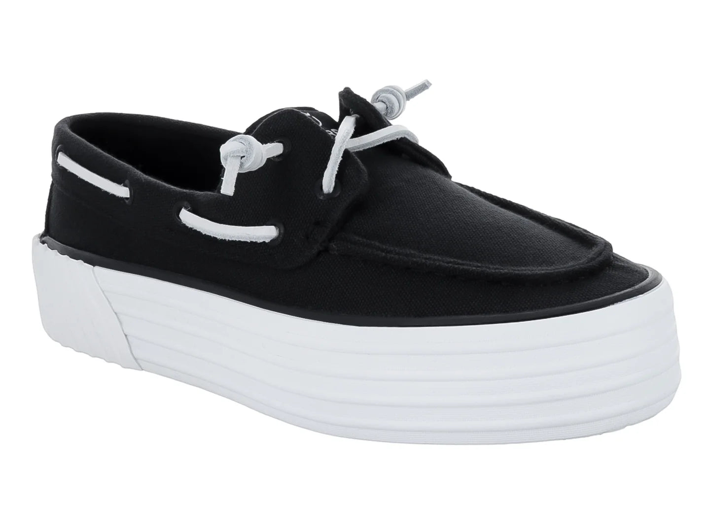 Tenis Sperry Bahama Platform Negros para Mujer