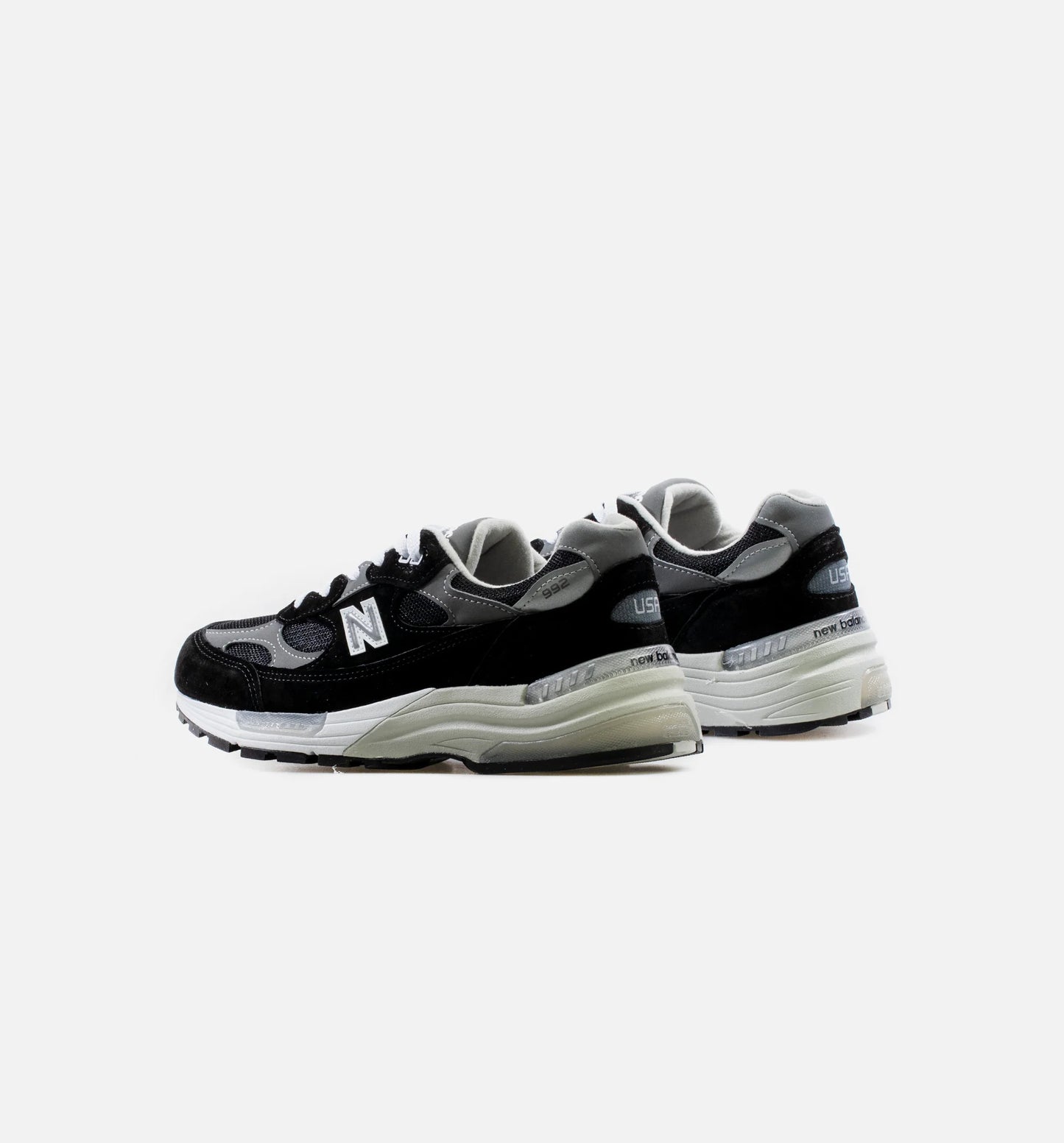 992 Mens Lifestyle Shoe Black Grey