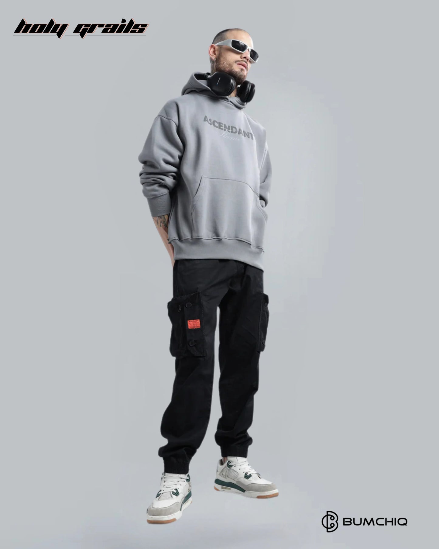 Ascendant Grey Hoodie HG x Bumchiq