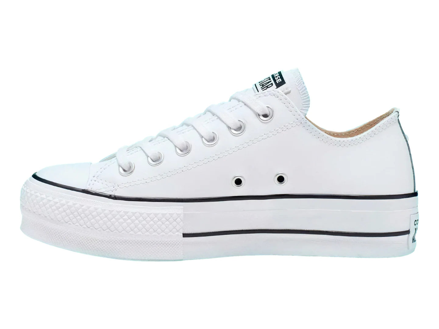 Tenis Converse Chuck Taylor All Star Lift Clean Blancos para Mujer
