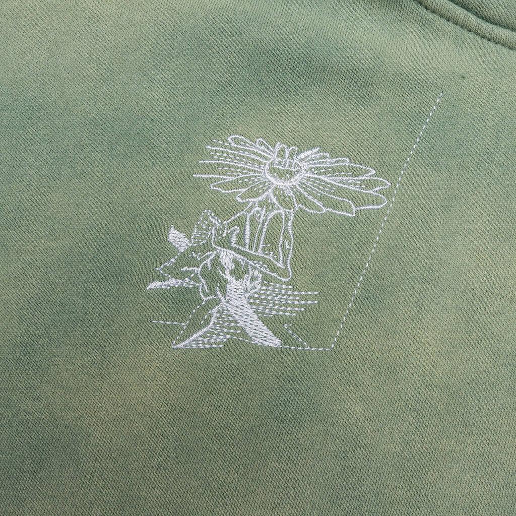 Hard Times Never Last Hoodie Green