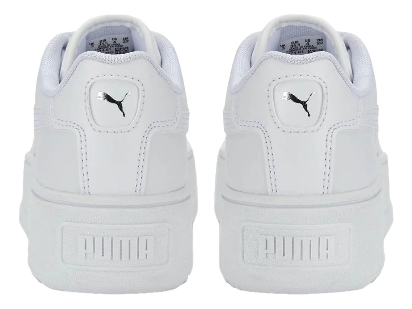 Tenis PUMA Carmen L JR Blancos para Niña