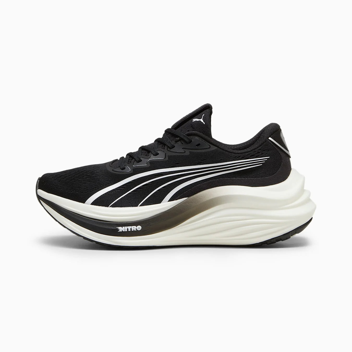 Puma Velocity Nitro 4 en noir et argenté