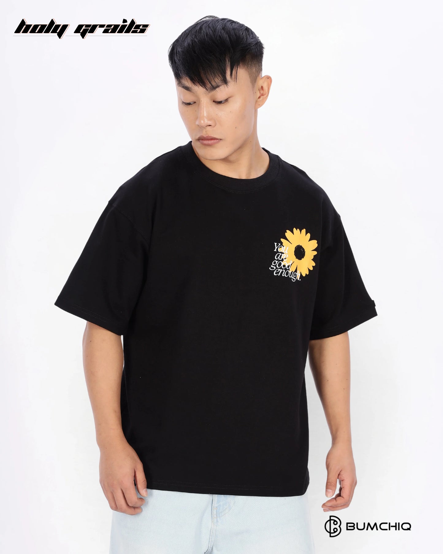 Own Muse Black Oversize Tee HG x Bumchiq
