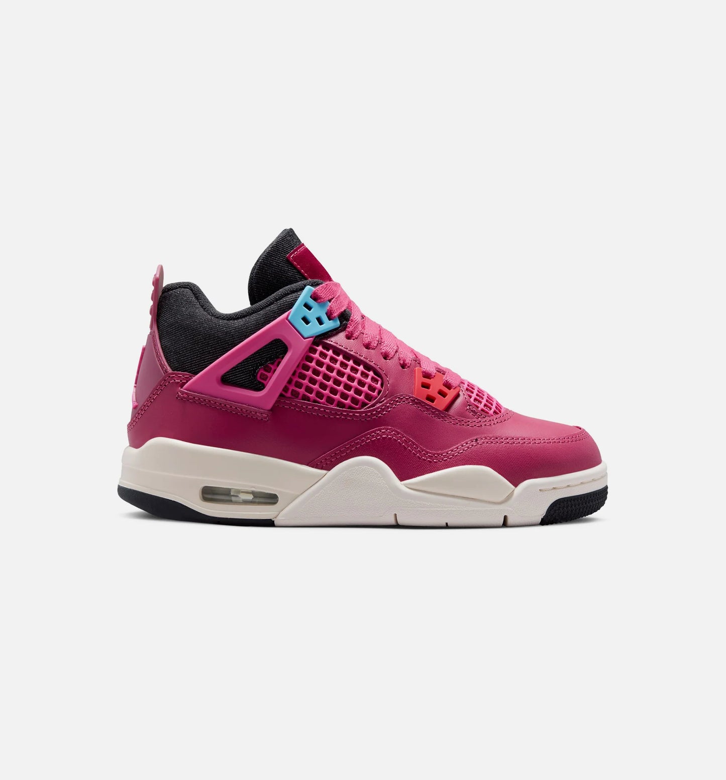 Air Jordan 4 Retro Shes A Star Grade School Lifestyle Shoe Sweet Beet Desert Pink Off Noir Chalk