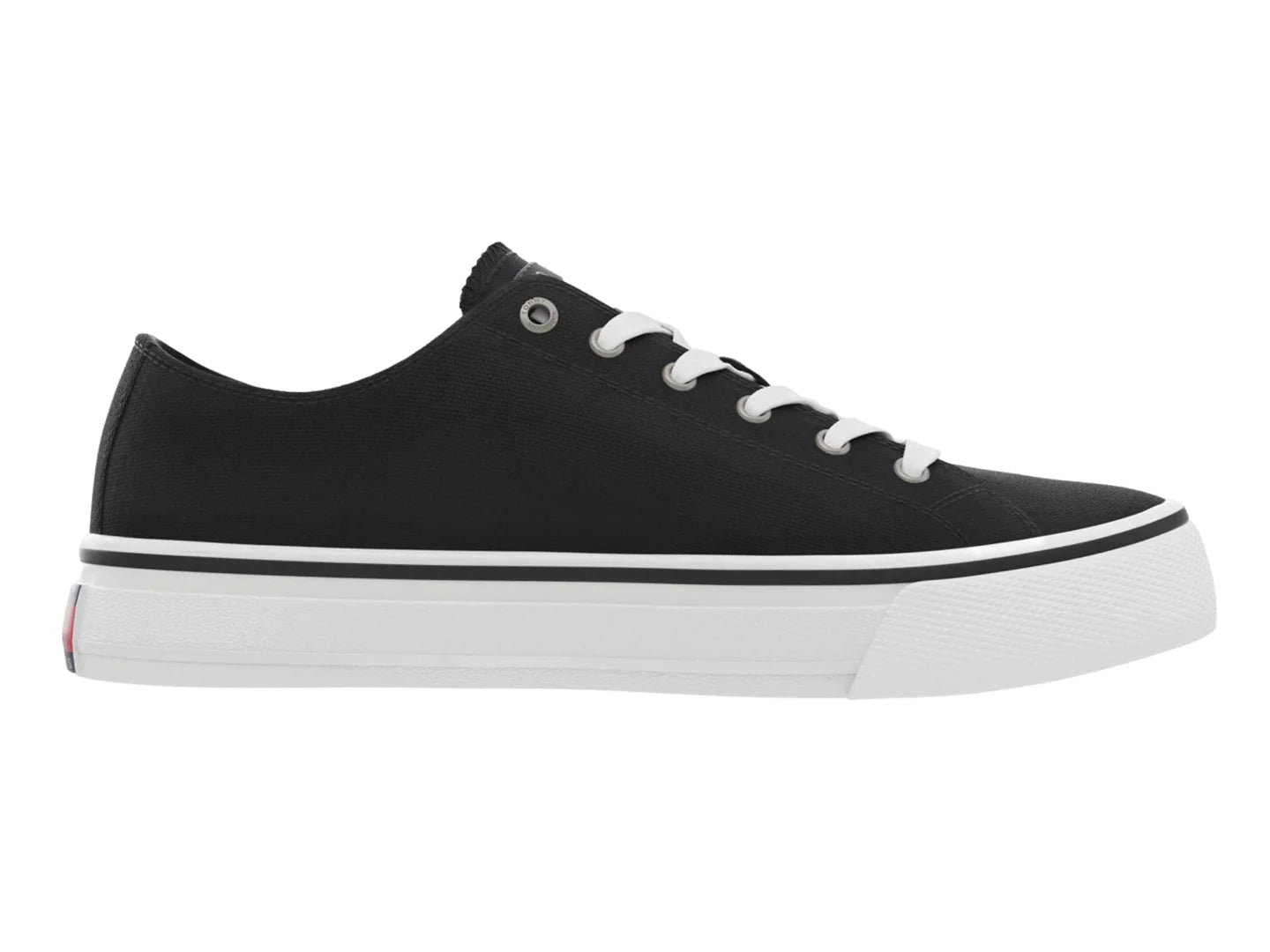 Tenis Tommy Hilfiger Tommy Jeans Skate Negro para Hombre