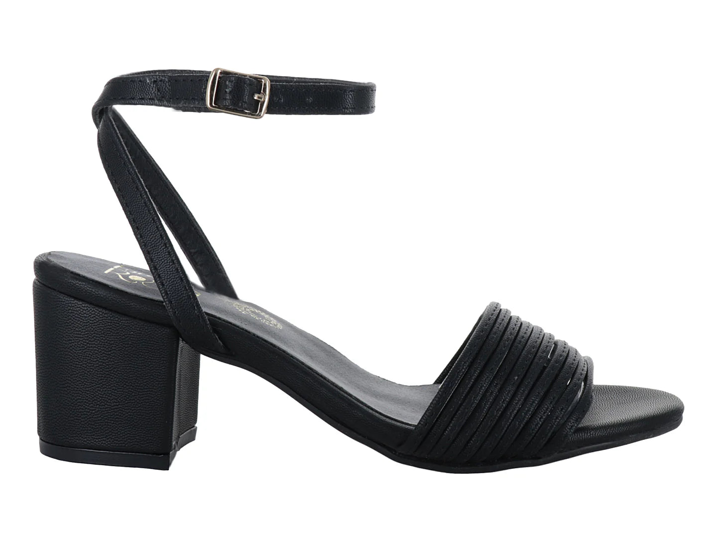 Zapatillas Luna Rosa Negro para Mujer