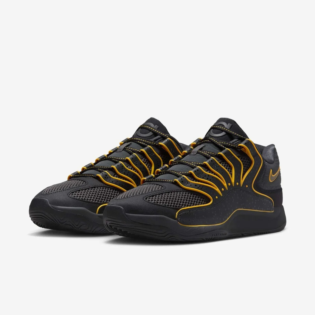 Tenis Nike KD18 Preto Amarelo
