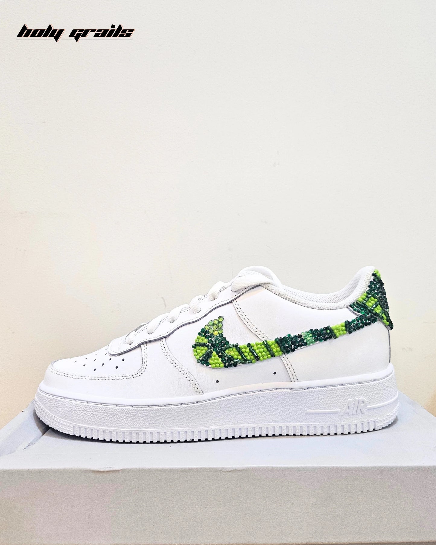 Air Force 1 x Jaded Emerald Swoosh