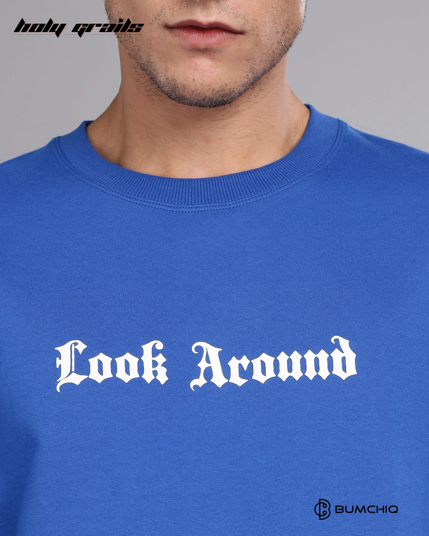 Star Gaze Blue Oversize Tee HG x Bumchiq