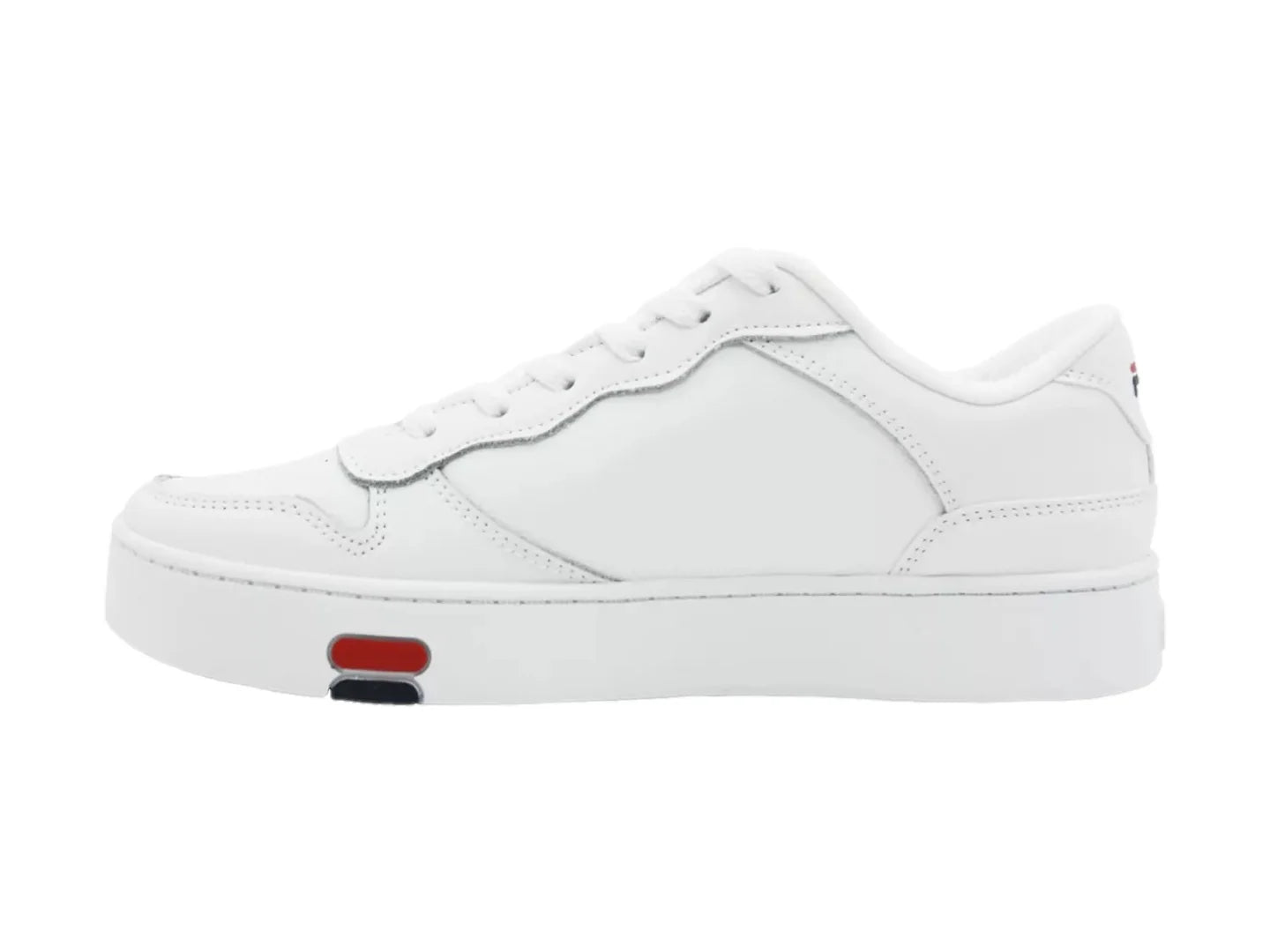 Tenis FILA MGX 100 Blanco Azul y Rojo para Mujer