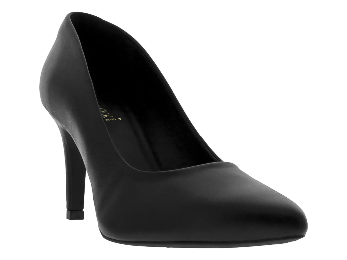 Zapatillas Flexi de Piel Negro para Mujer
