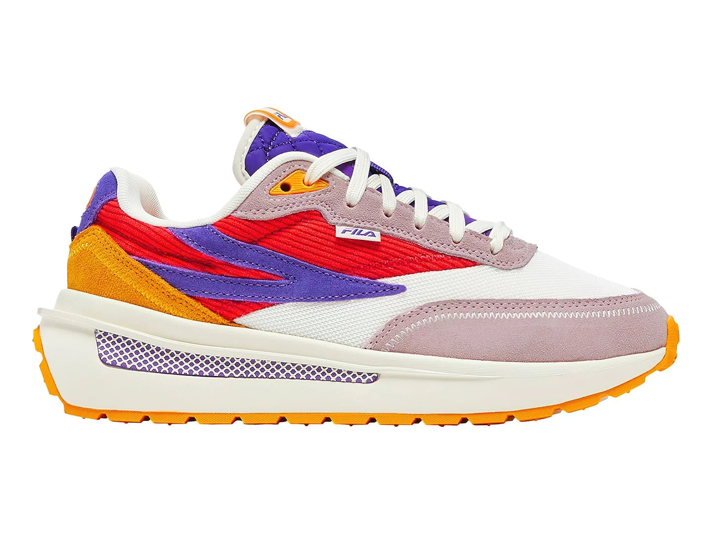 Tenis FILA Renno Corduroy Multicolor para Mujer