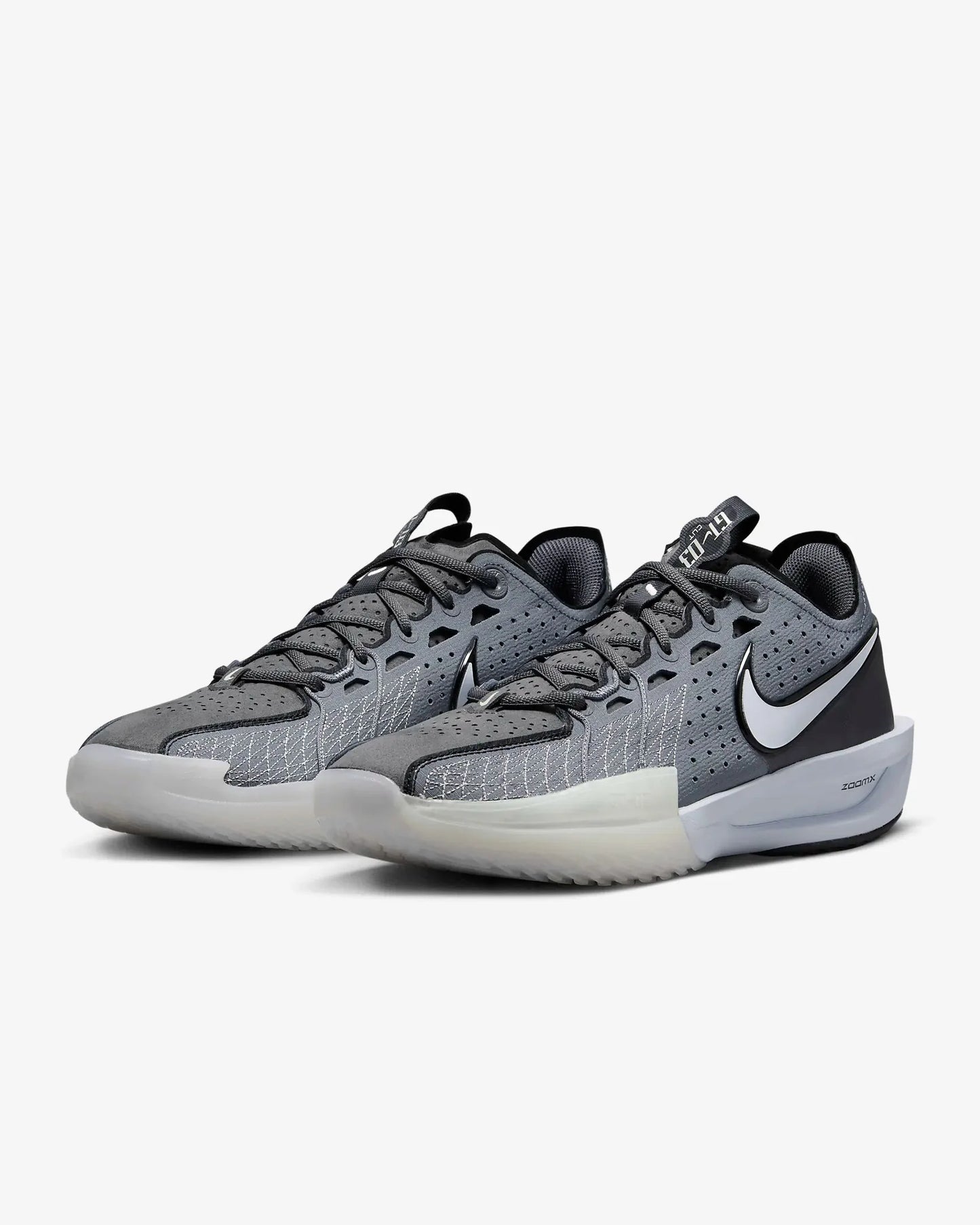 Tênis Nike GT Cut 3 White Gray with Black