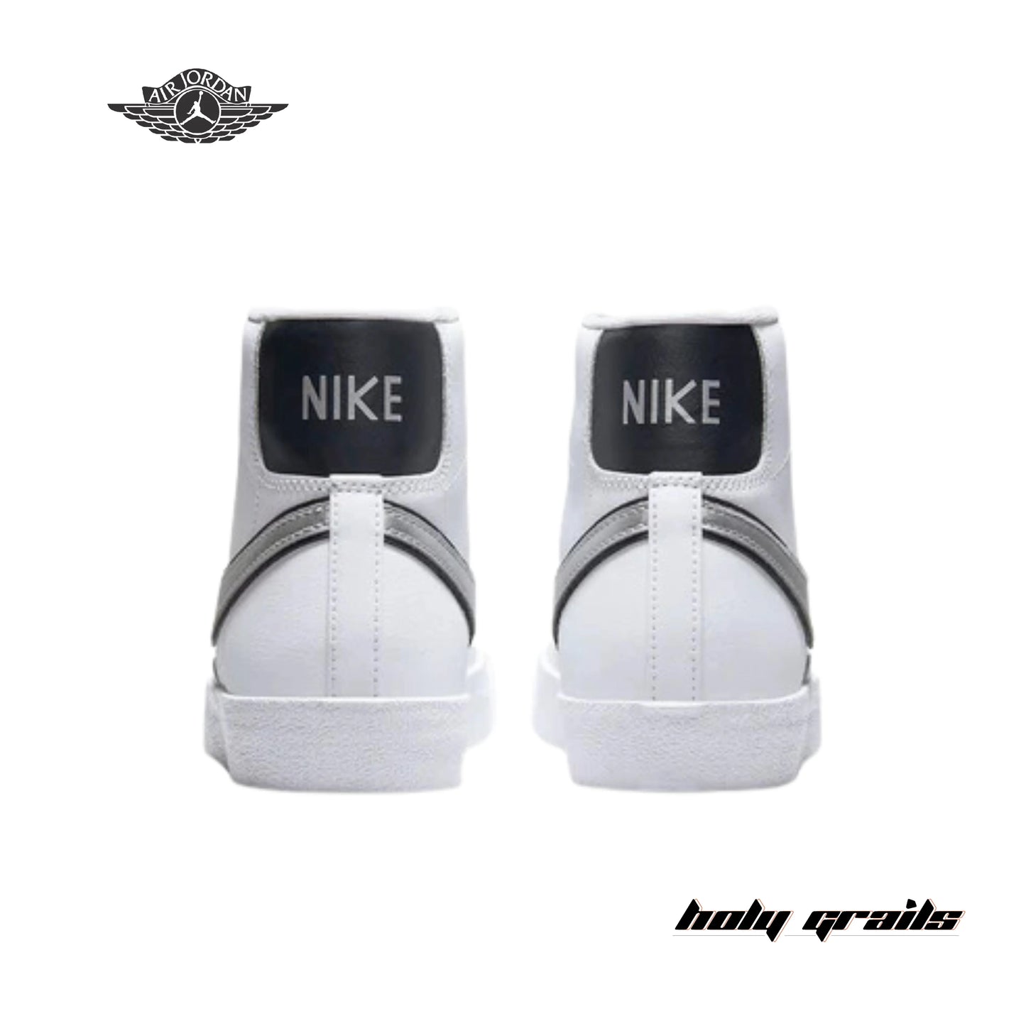 Nike Blazer Mid 77 Essential White Metallic Silver