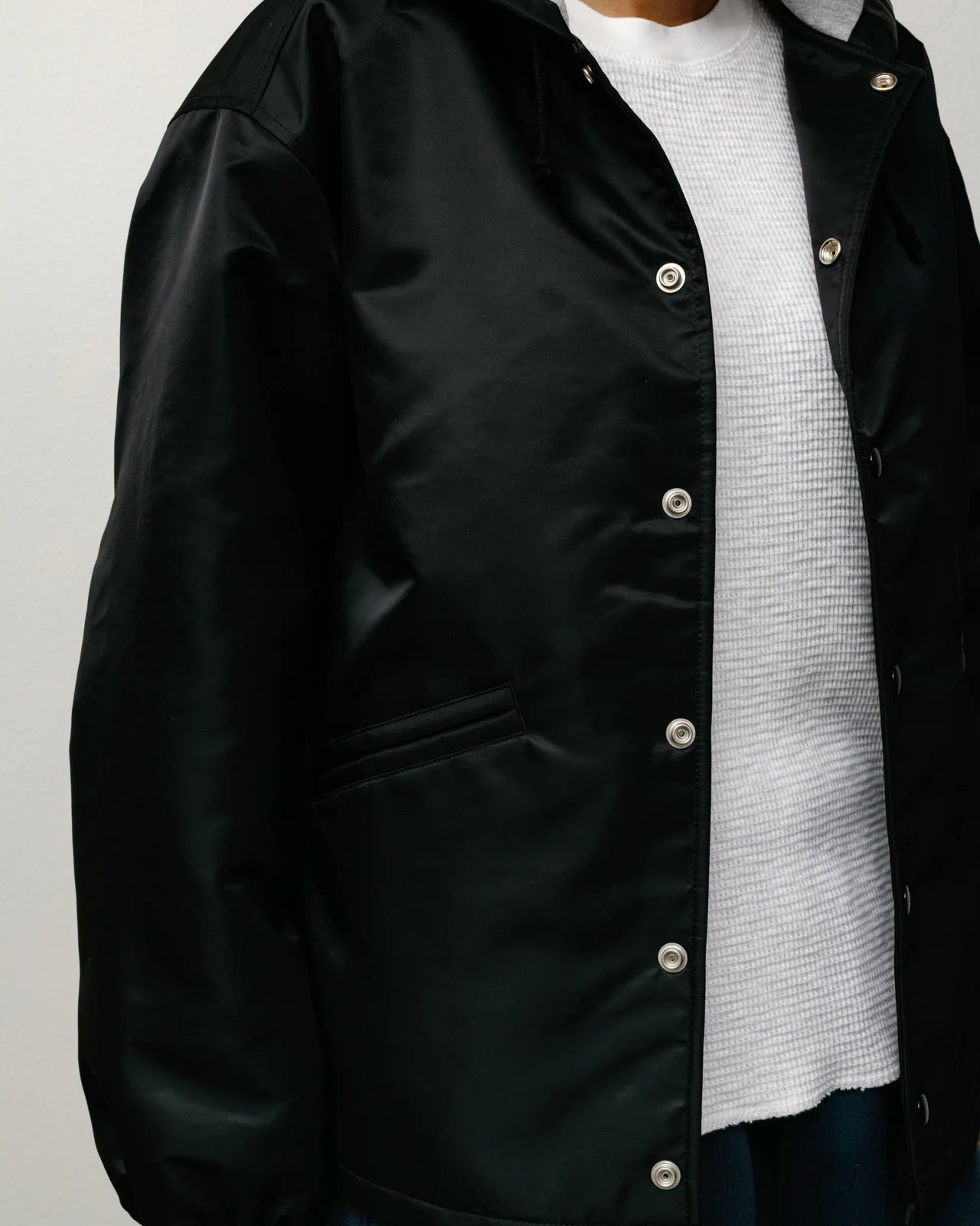 HOODED COACHES JACKET