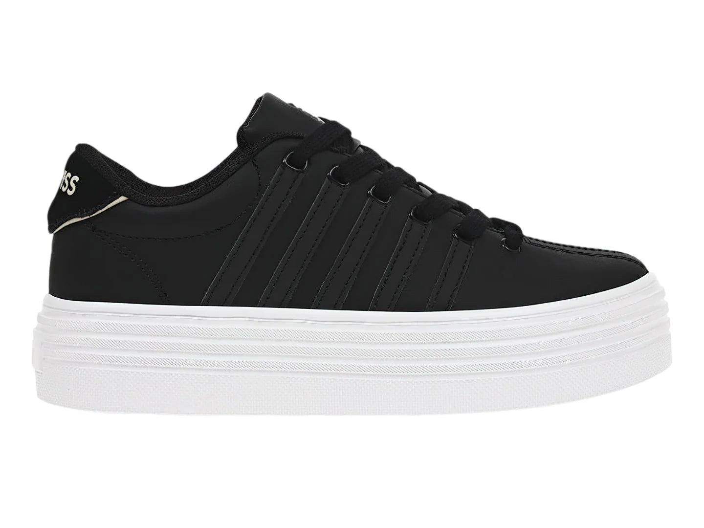 Tenis K SWISS Court Pro V High Sde Negros para Mujer