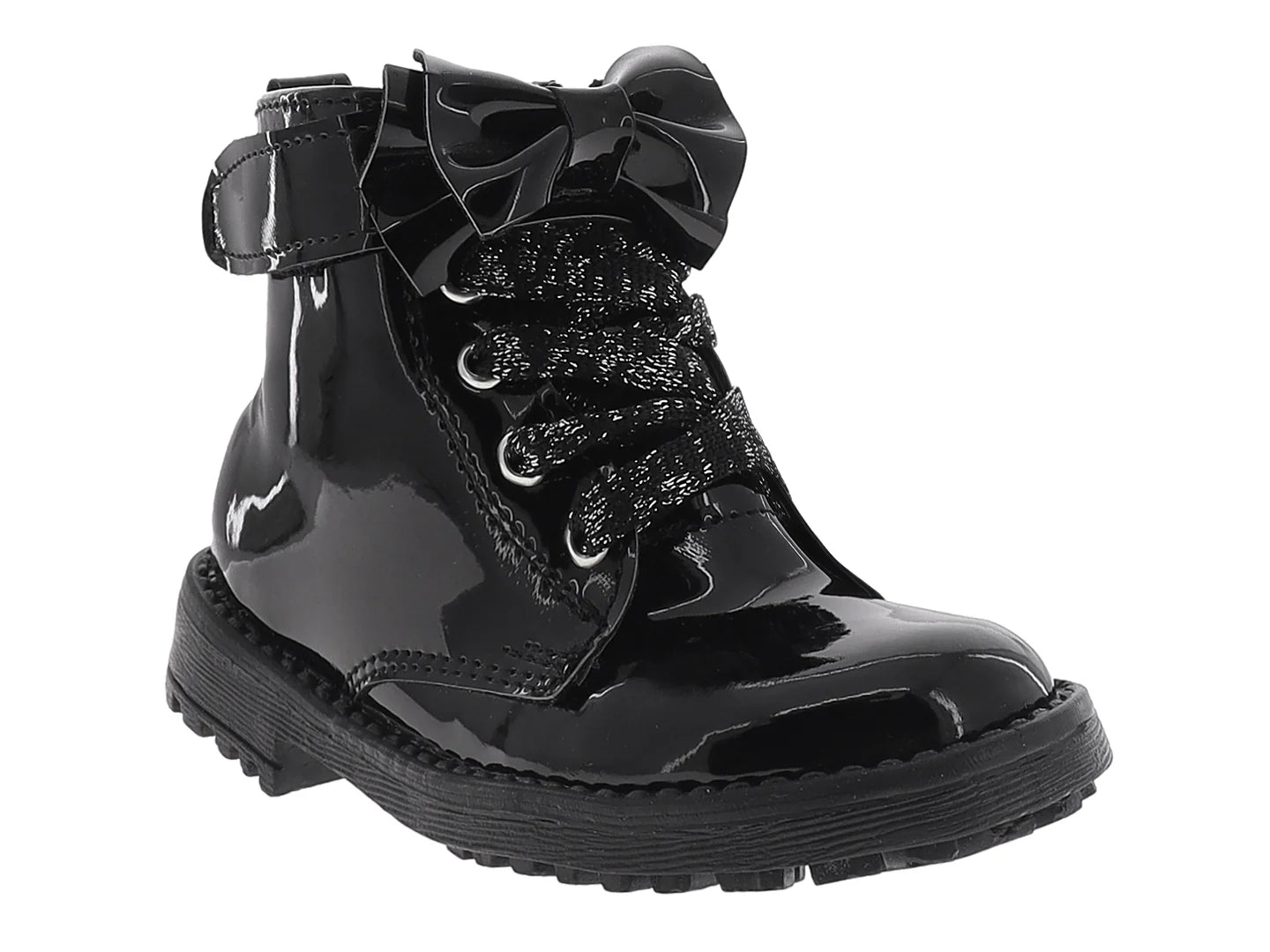 Botas Divitas Charol Negro para Niña